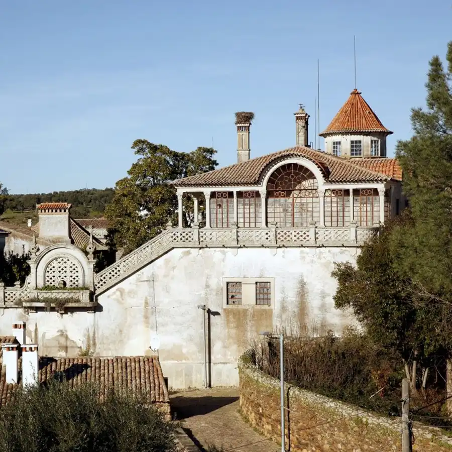 Casas de montaña con encanto, arquitectura señorial en la Serra da Estrela.