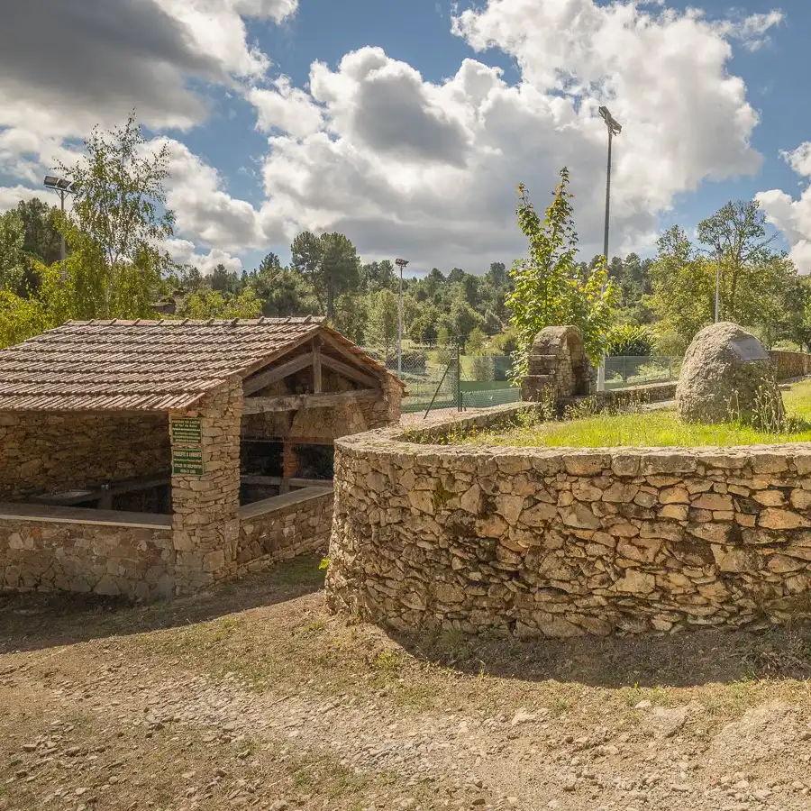 traditional, mountain, village, Fernão Joães, Portugal, natural park, hiking trails, scenic views, tranquil rural atmosphere