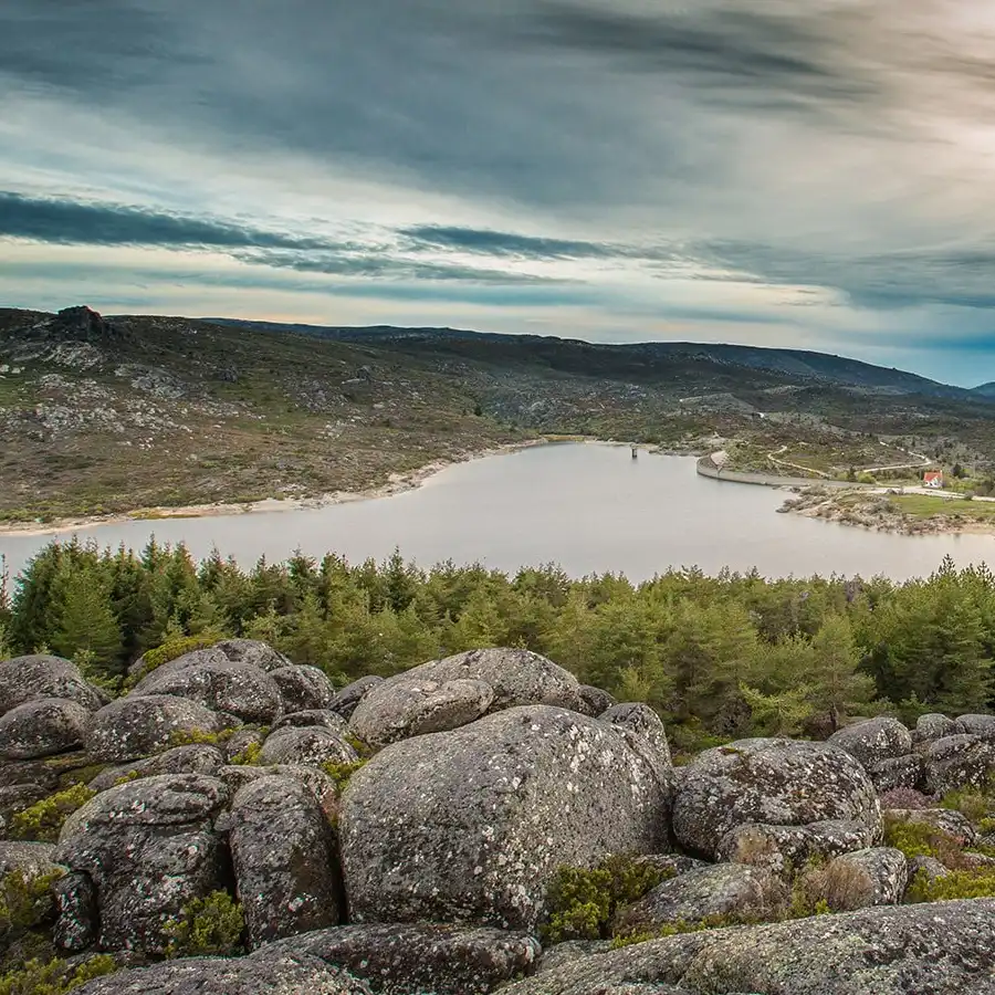 Mangualde da Serra, Serra da Estrela, Portugal, Nature, Hiking, River Beach, Traditional Mountain Life, Tourist Destination.