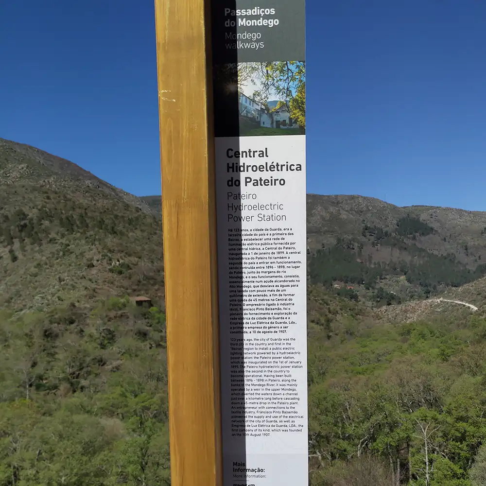 Duurzame energie in de Serra da Estrela.