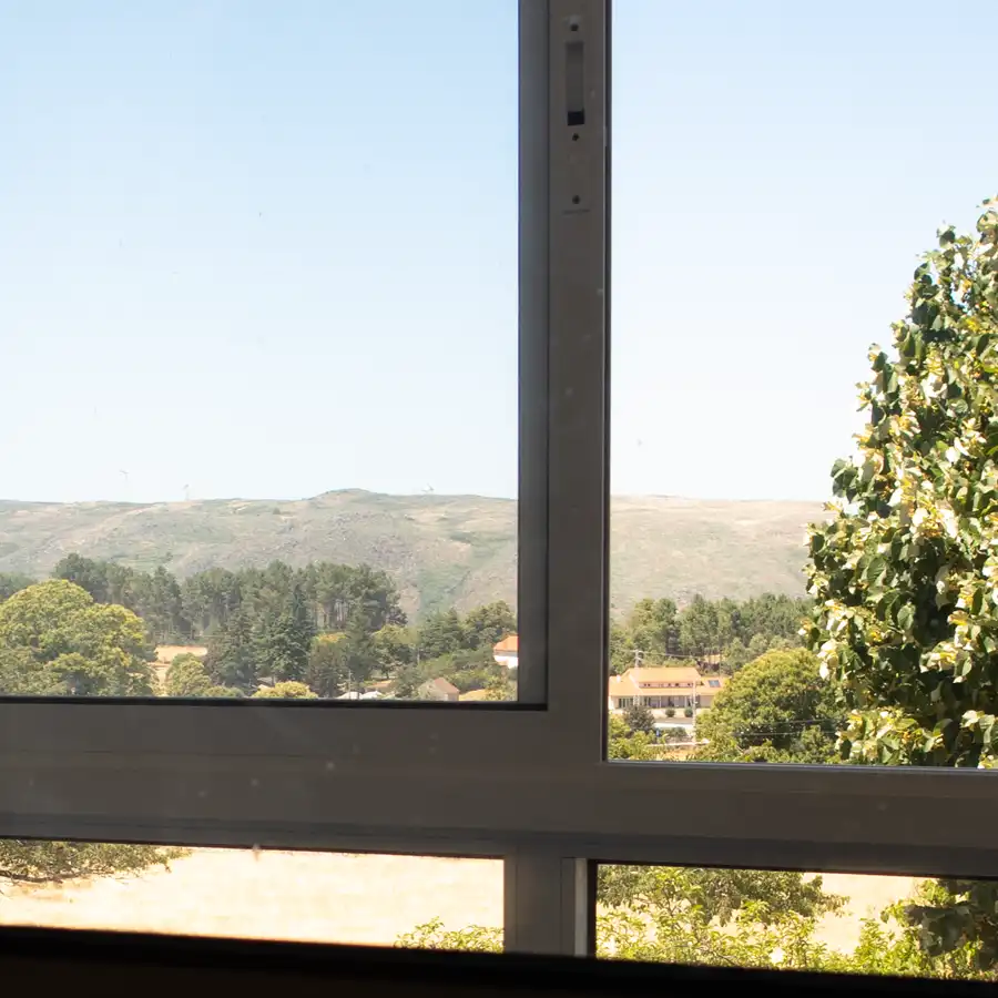 Werk, natuur, rust en ruimte in de Portuguese bergen.